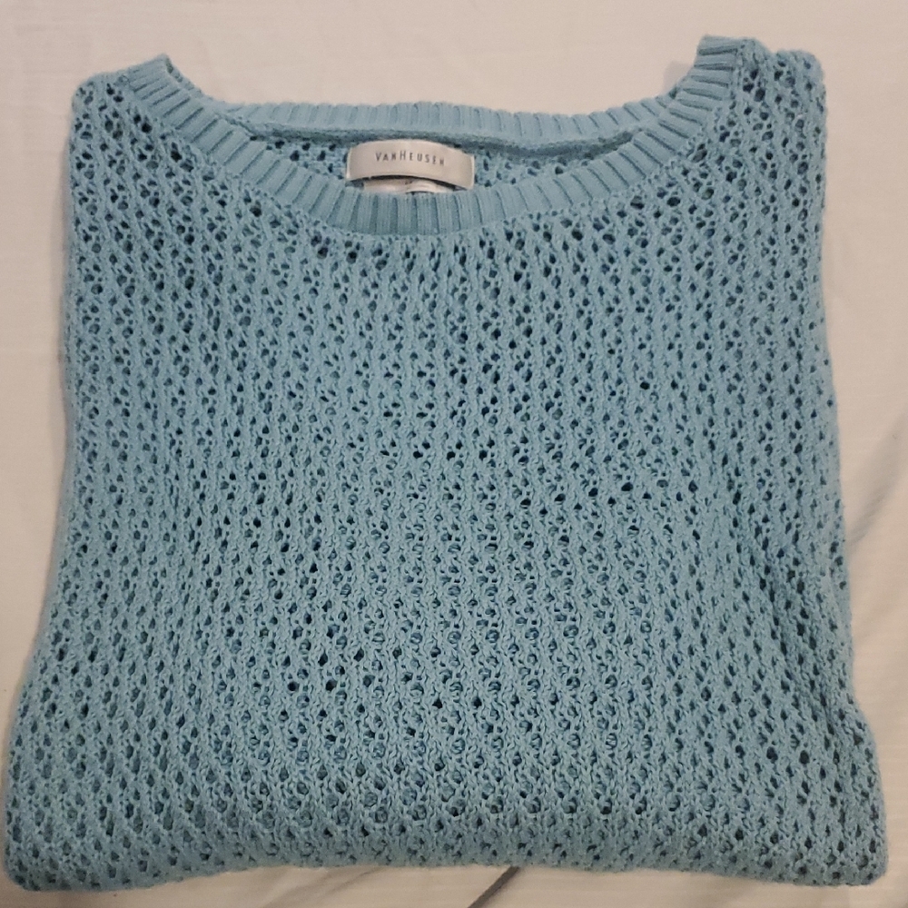 Van Heusen Blue Knit Sweater